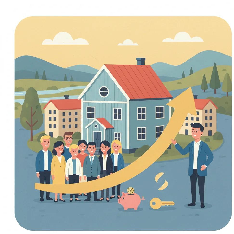 Swedbank Raises Long-Term Mortgage Rates in Sweden – Benefits for Renters in Kramfors