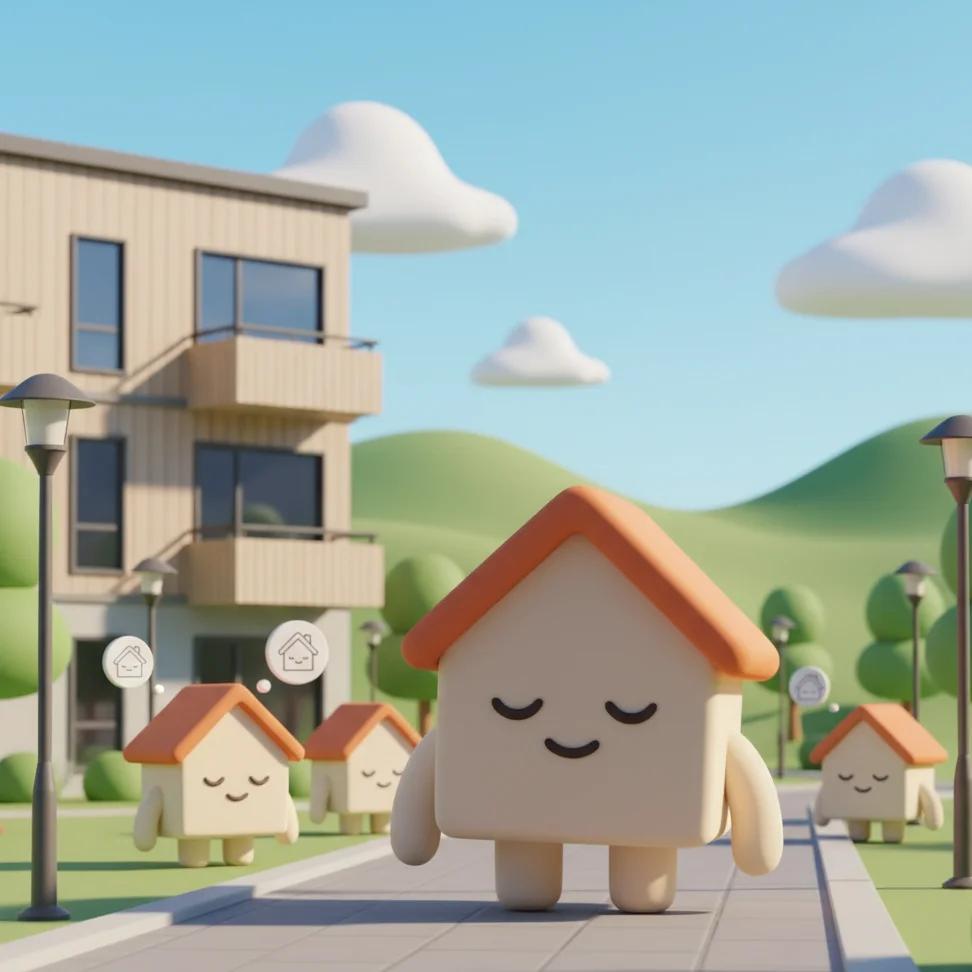 Housing Near Jämtlands Gymnasium in Östersund, Sweden – March 2026