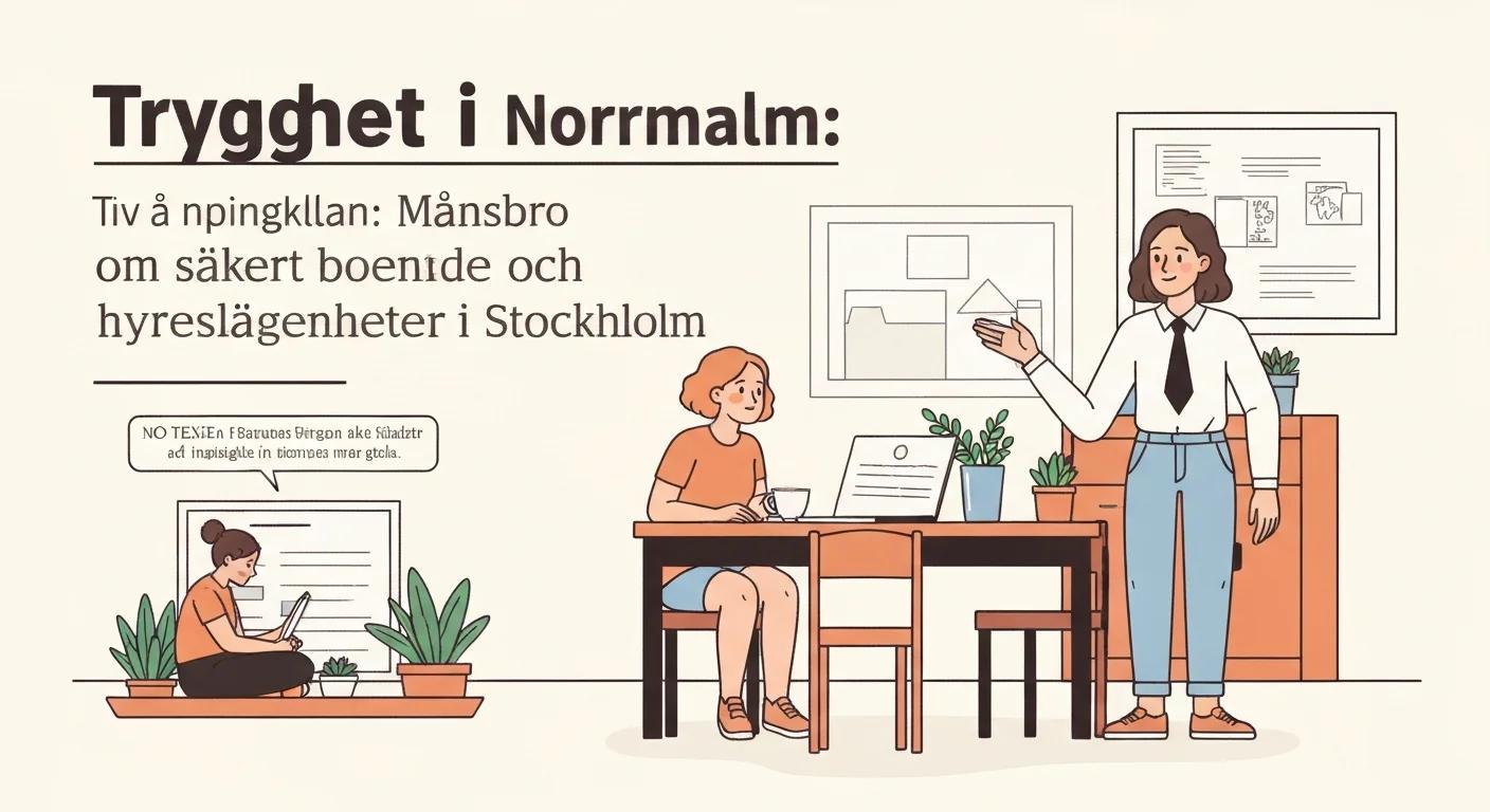 Safety in Norrmalm: Månsbro on Secure Housing and Rental Apartments in Stockholm, Sweden