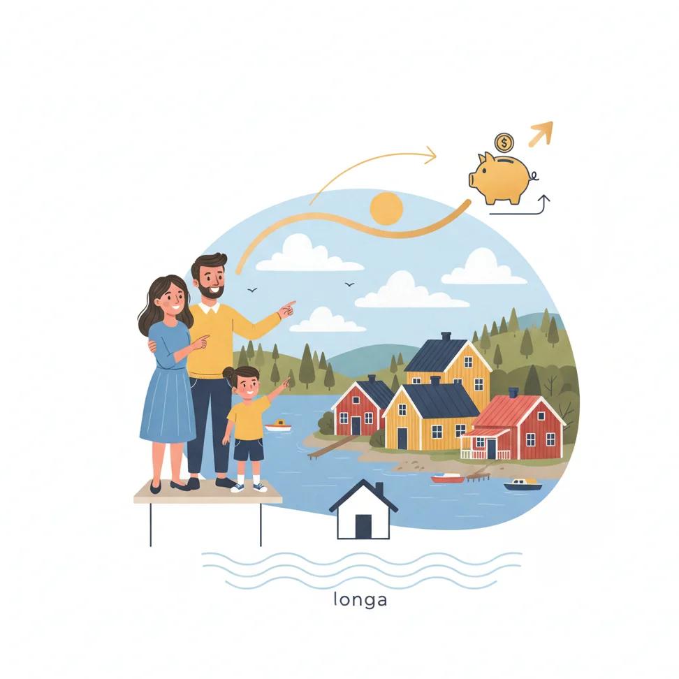 Swedbank Raises Long-Term Mortgage Rates: Impact on Hudiksvall's Housing Market in Sweden