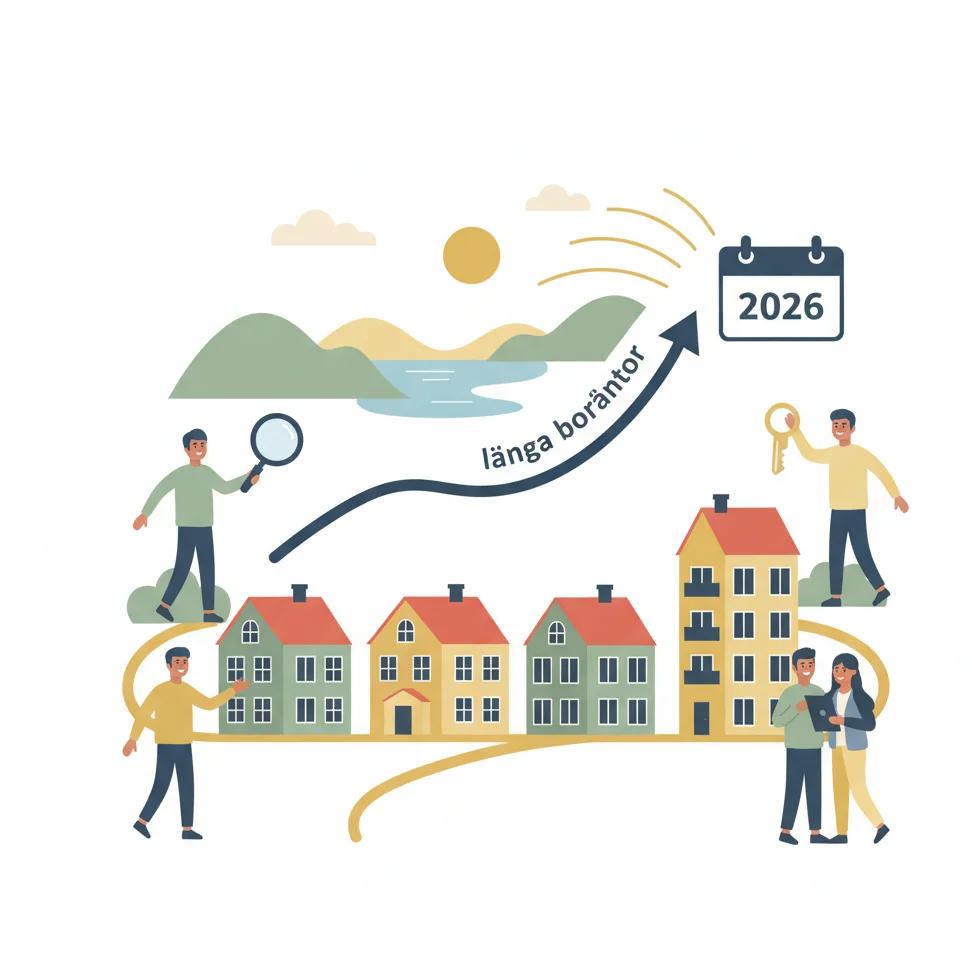 Swedbank Raises Long-Term Mortgage Rates – How It Affects Sweden's Rental Market in 2026