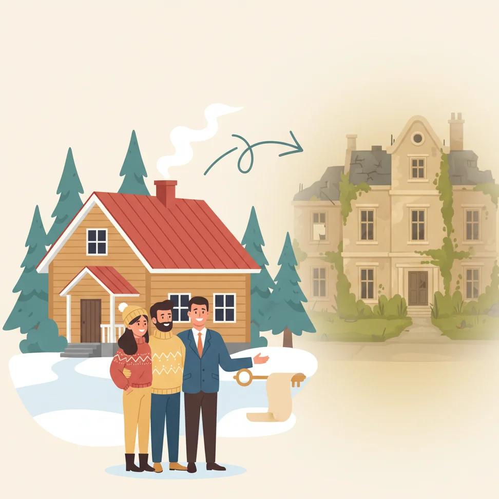 Dilapidated Luxury Homes in London: Why Renting in Hudiksvall is Safer than Owning in Sweden