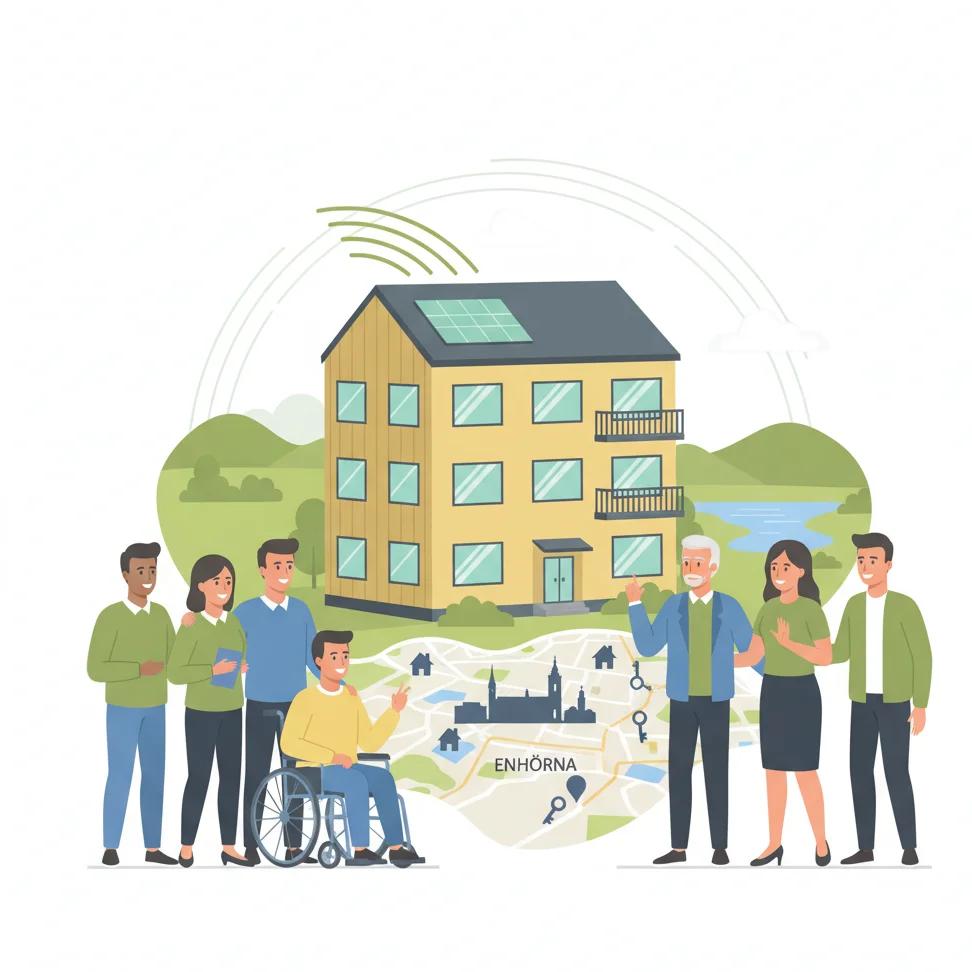 Green Light for New LSS Housing in Enhörna – Rental Opportunities on Stockholm's Market in Sweden