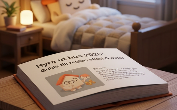 Hyra ut hus 2026: Guide till regler, skatt & avtal Hyra ut hus 2026: Guide till regler, skatt & avtal