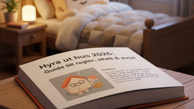 Hyra ut hus 2026: Guide till regler, skatt & avtal Hyra ut hus 2026: Guide till regler, skatt & avtal