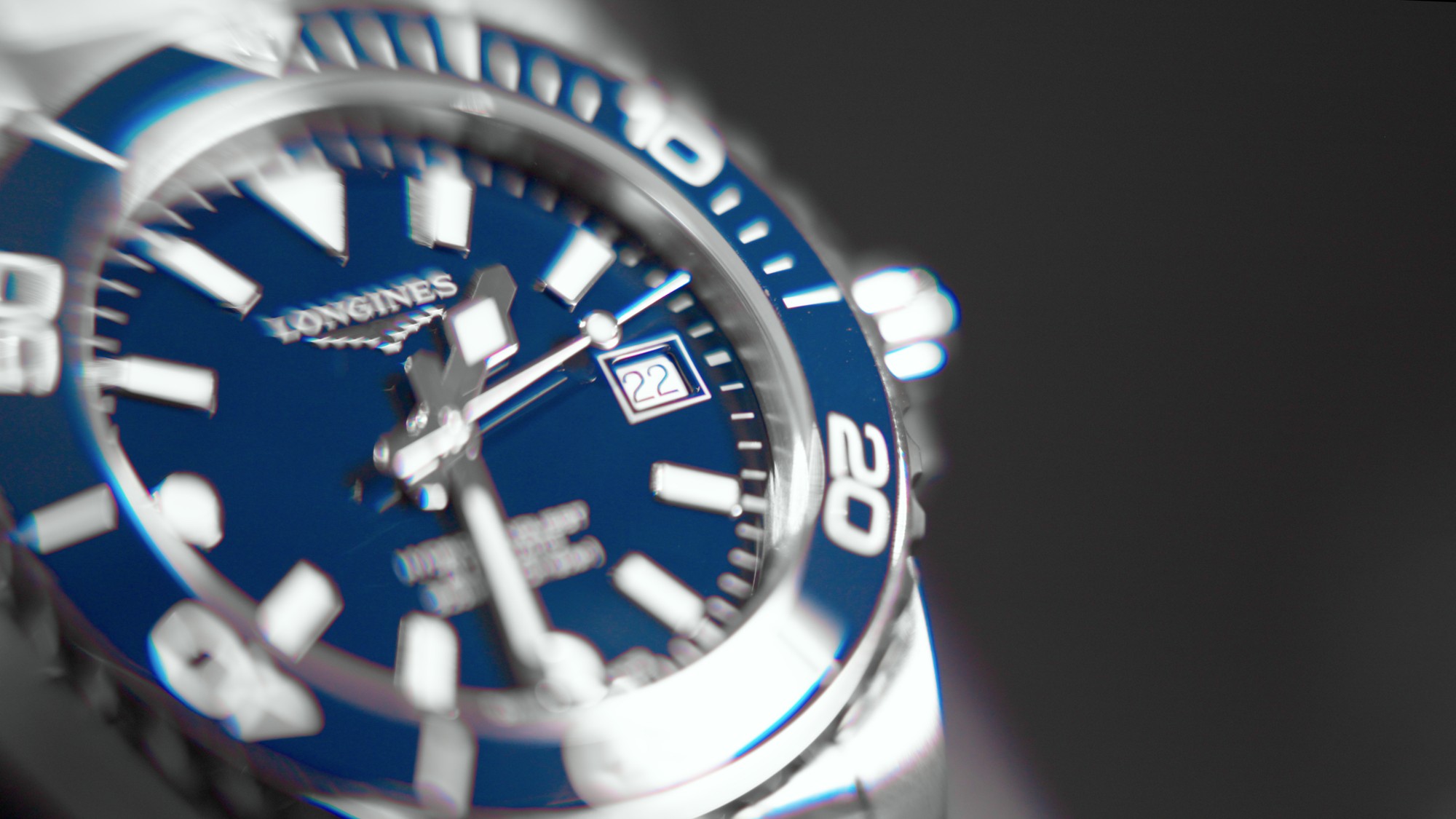 Longines horloge van dichtbij