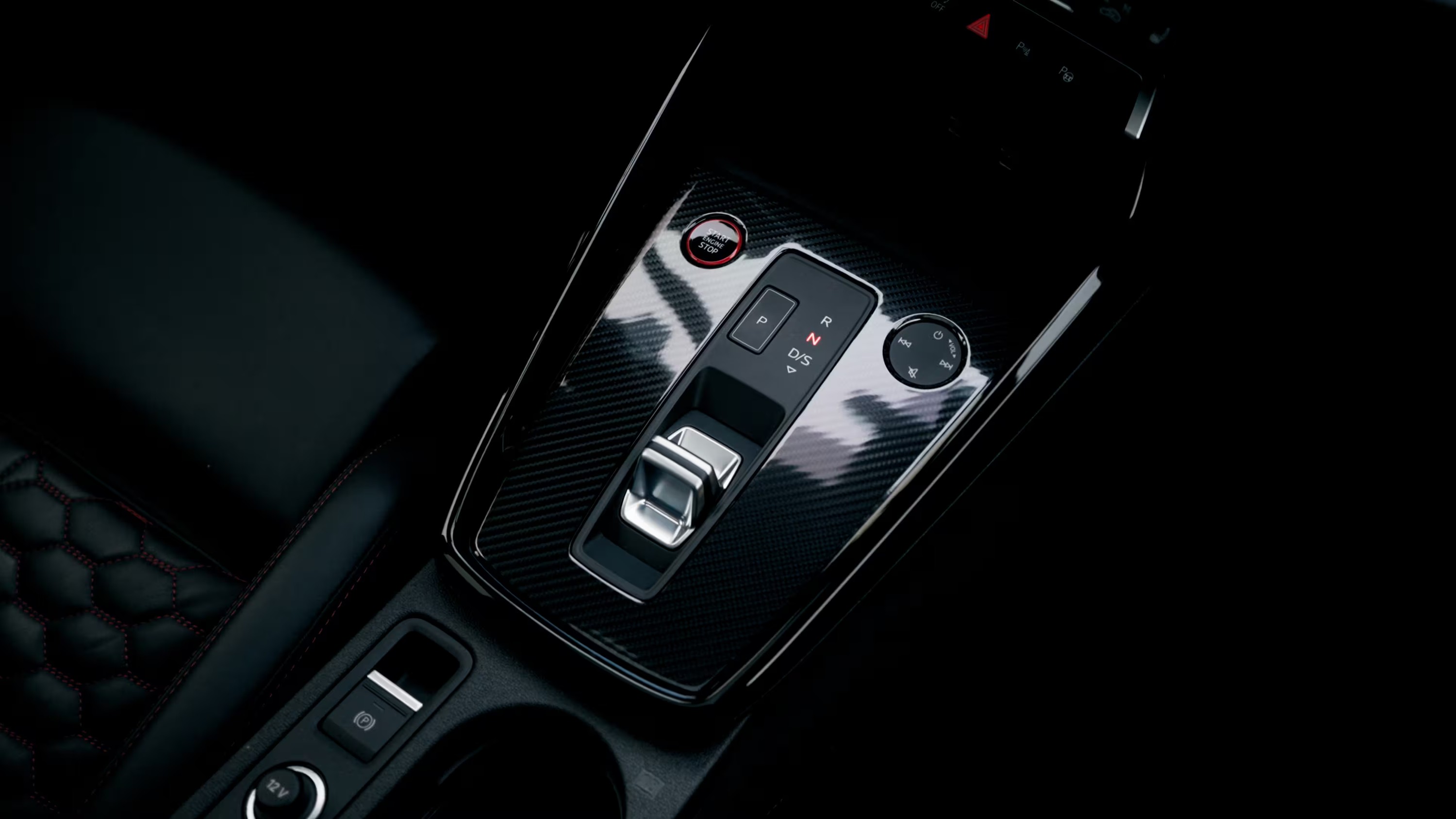 Middenconsole van auto