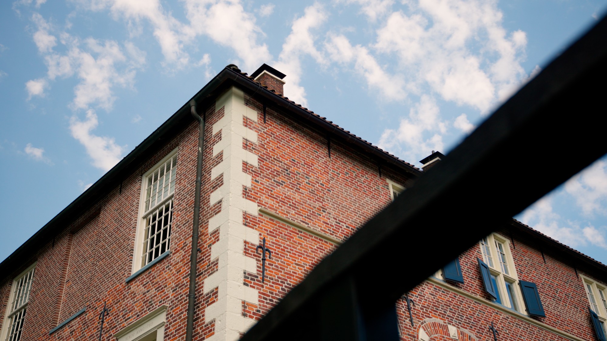 Sfeerbeeld dak landhuis