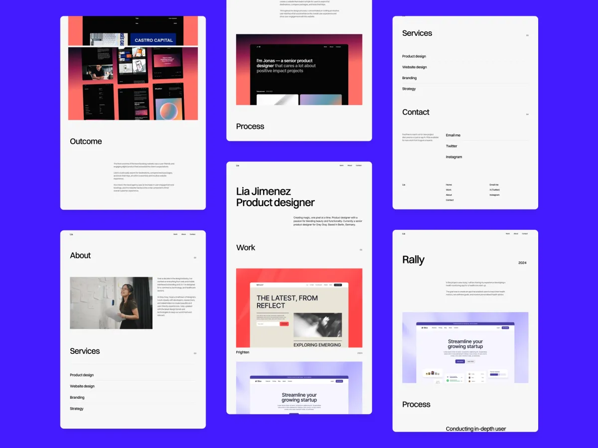 Format Framer template screenshot 4