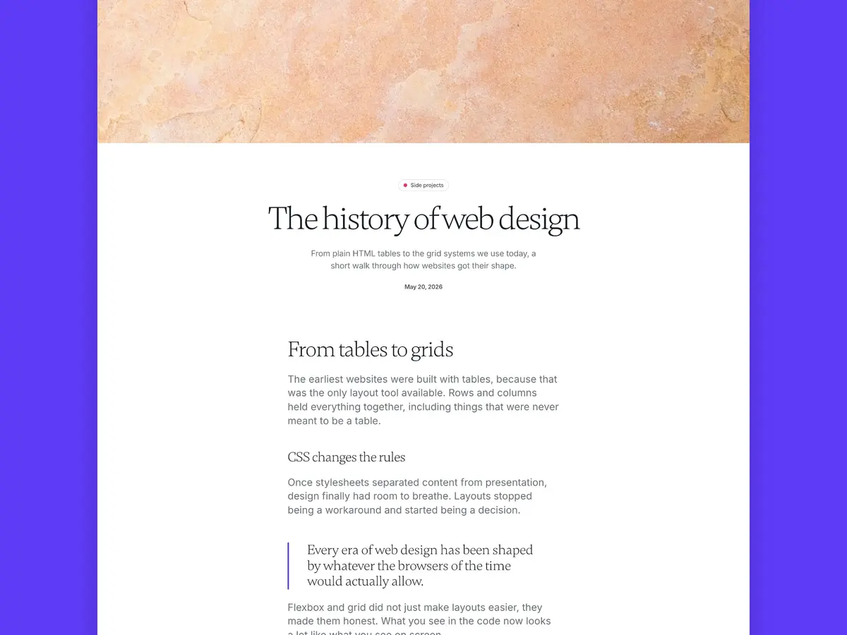 Notes Journal Framer Template screenshot 2