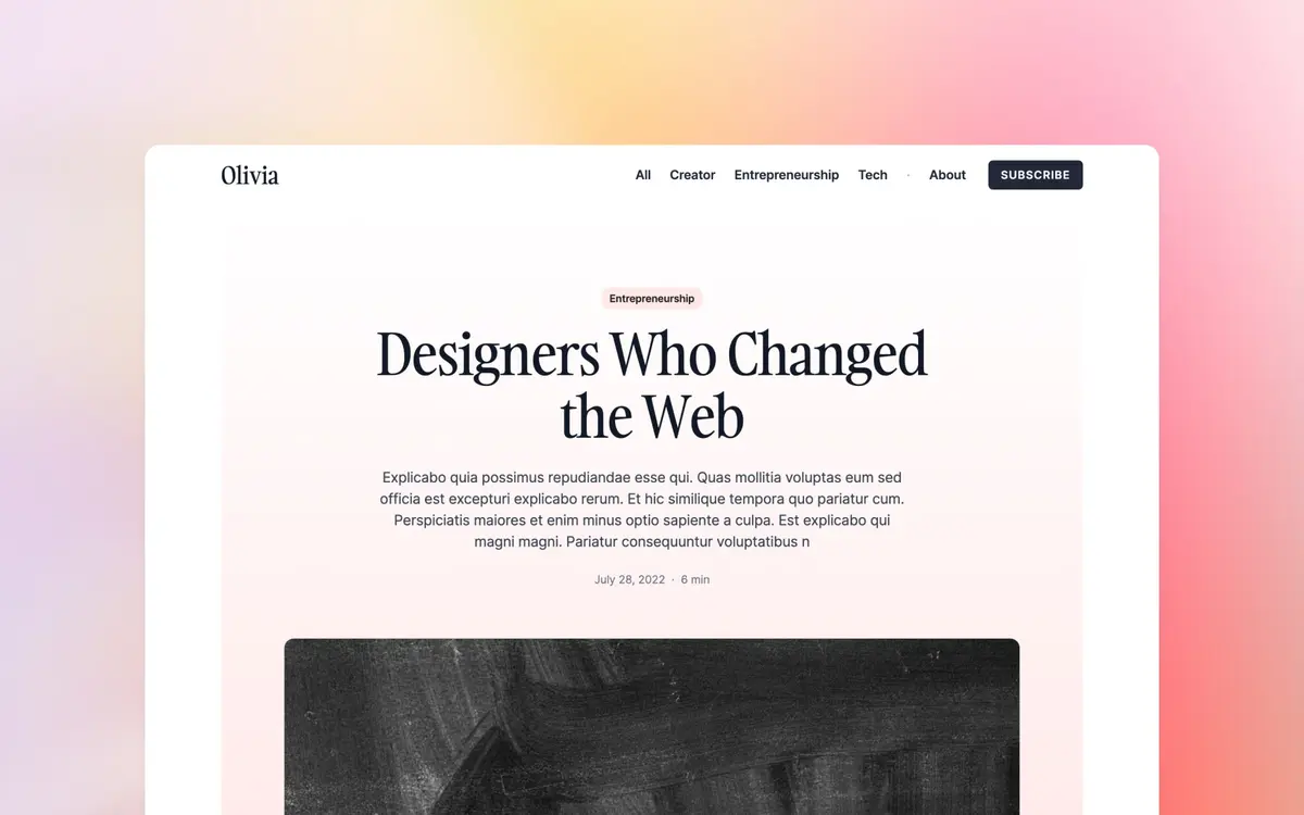 Compose Webflow template screenshot 4