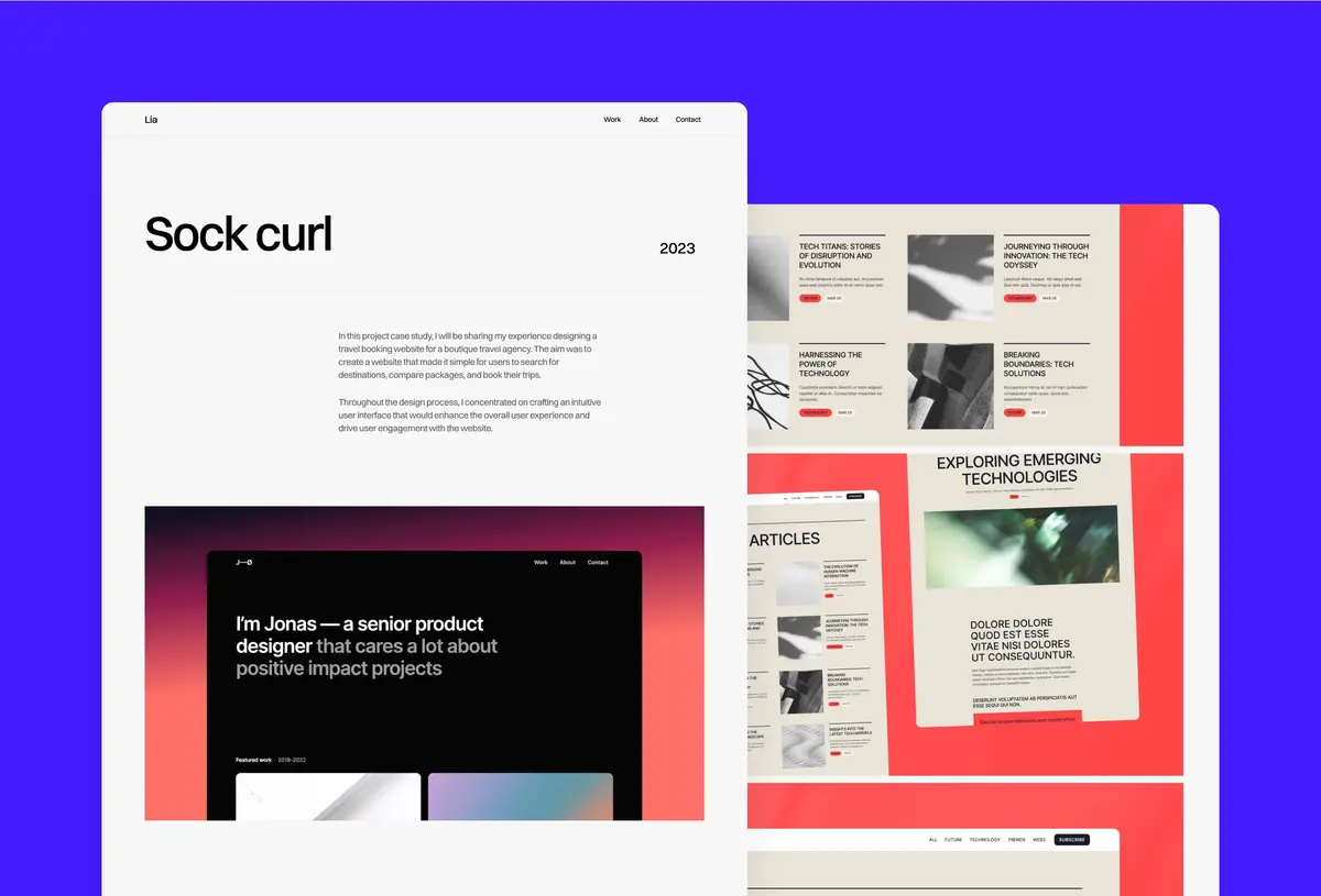 Format Framer template screenshot 5
