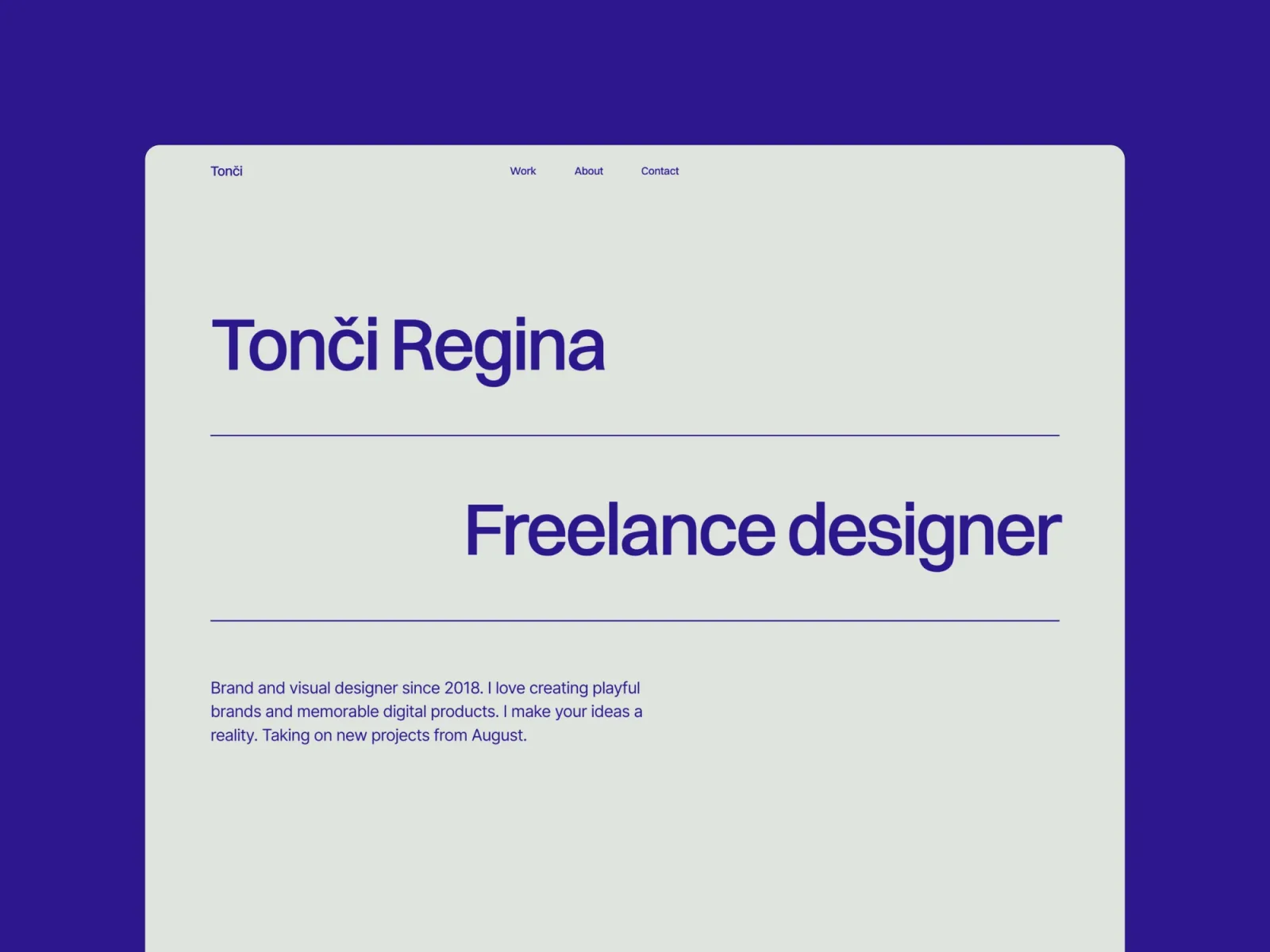 Accent Framer template