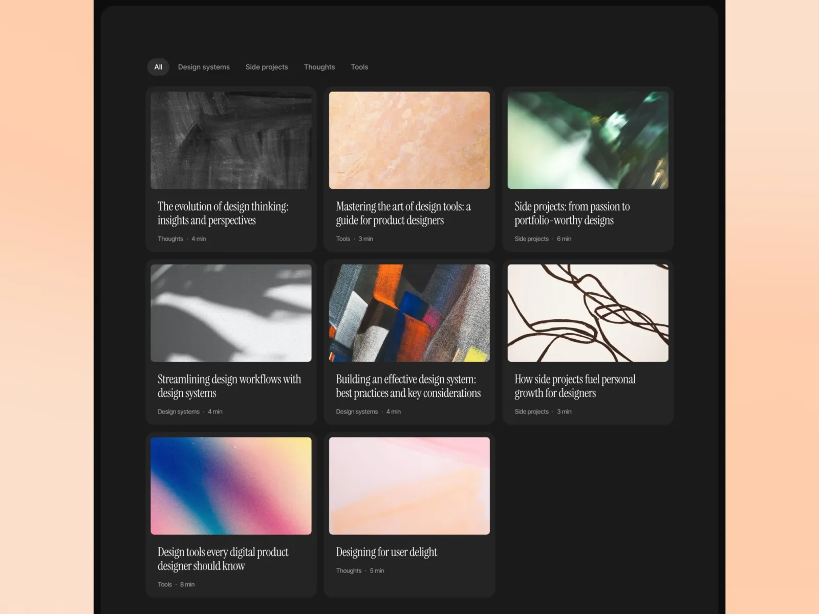 Monograph Framer template
