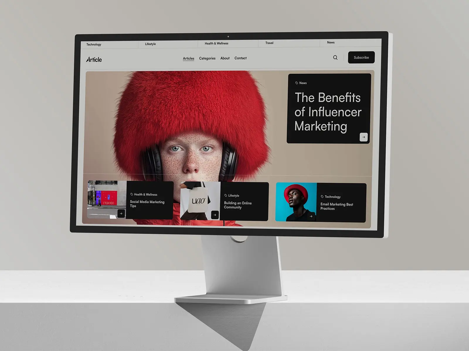 Article X Framer template