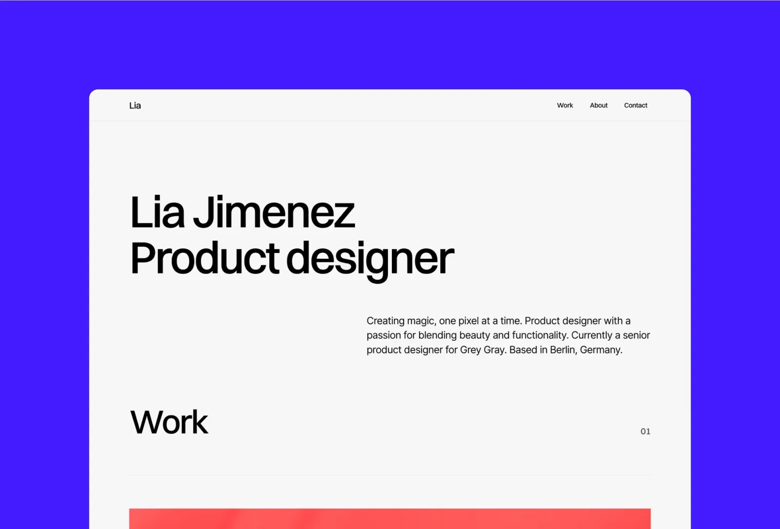 Format Framer template by Bryn Taylor