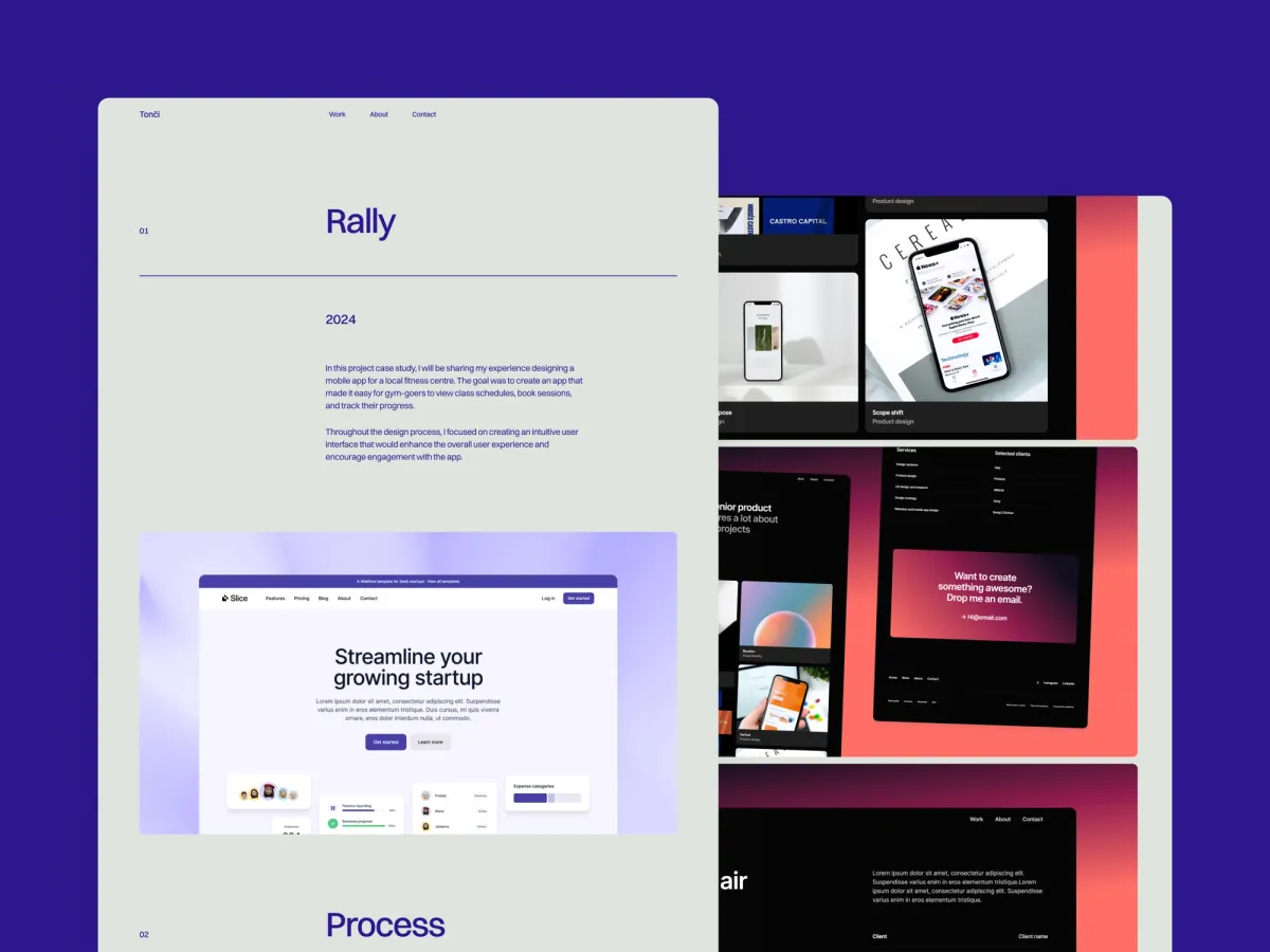 Accent Framer template screenshot 5