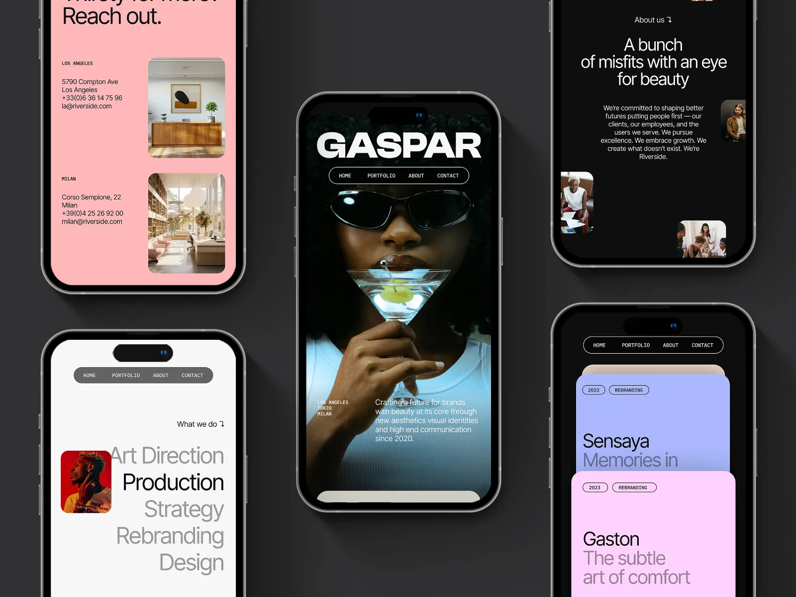 Gaspar Framer template