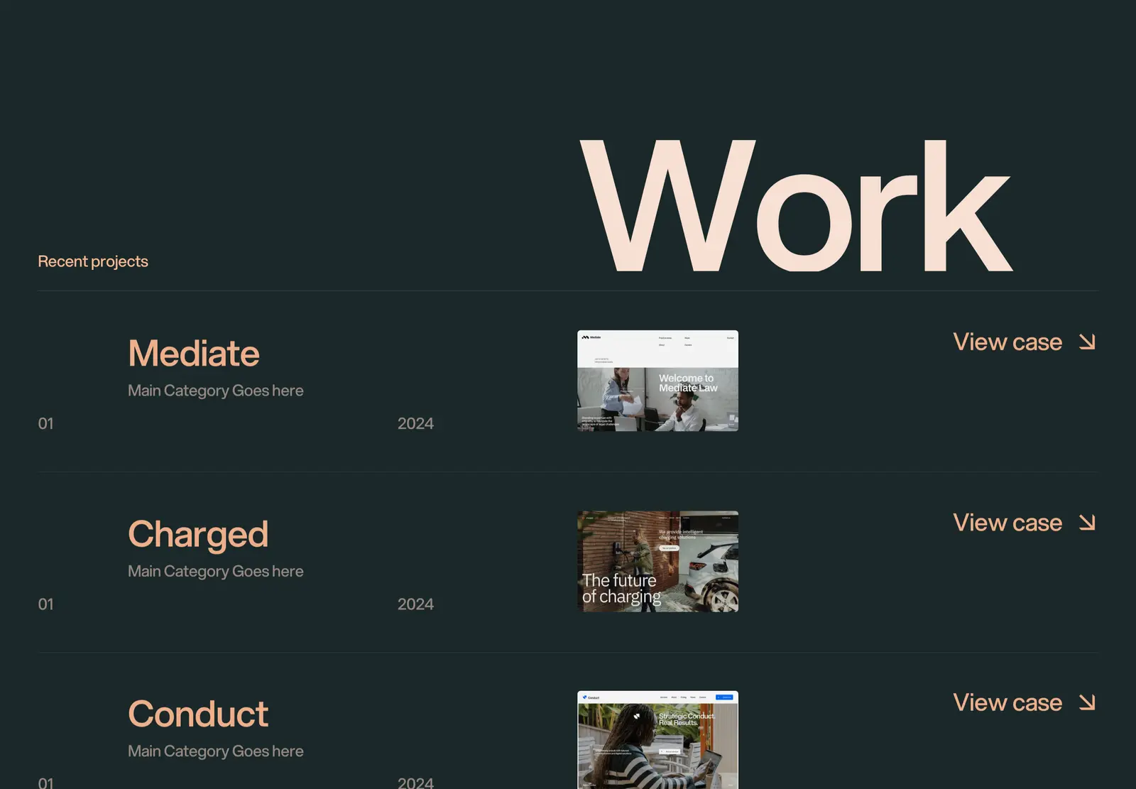 Ivy Brooks Webflow template