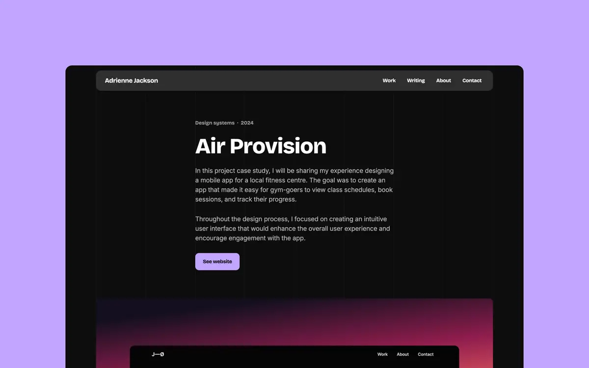 Lucide Webflow template screenshot 3