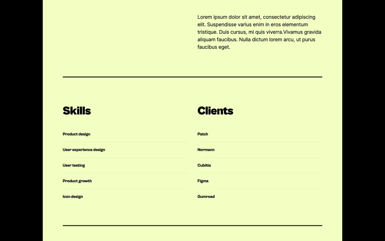 Noa Webflow template by Bryn Taylor