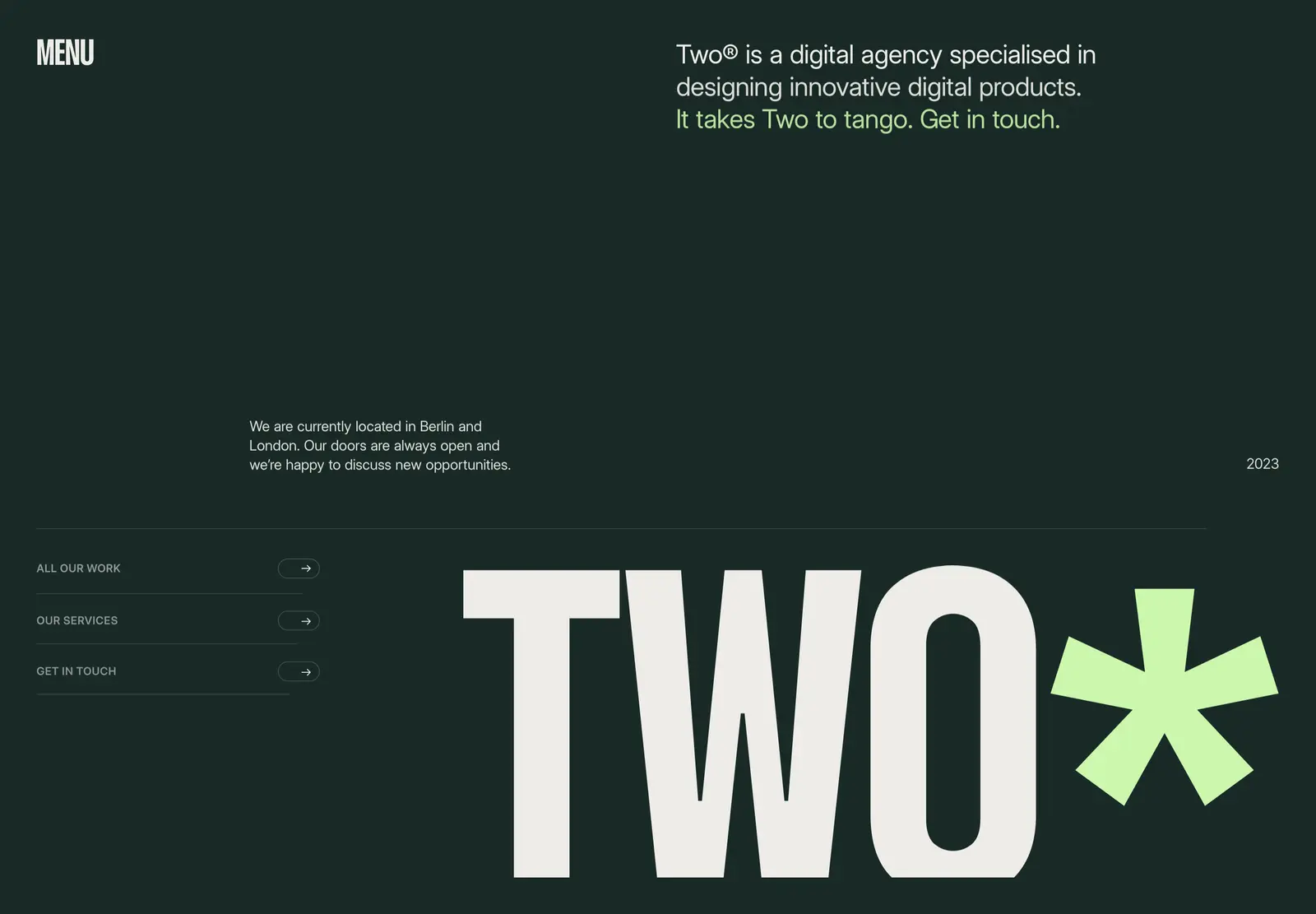 Two Webflow template