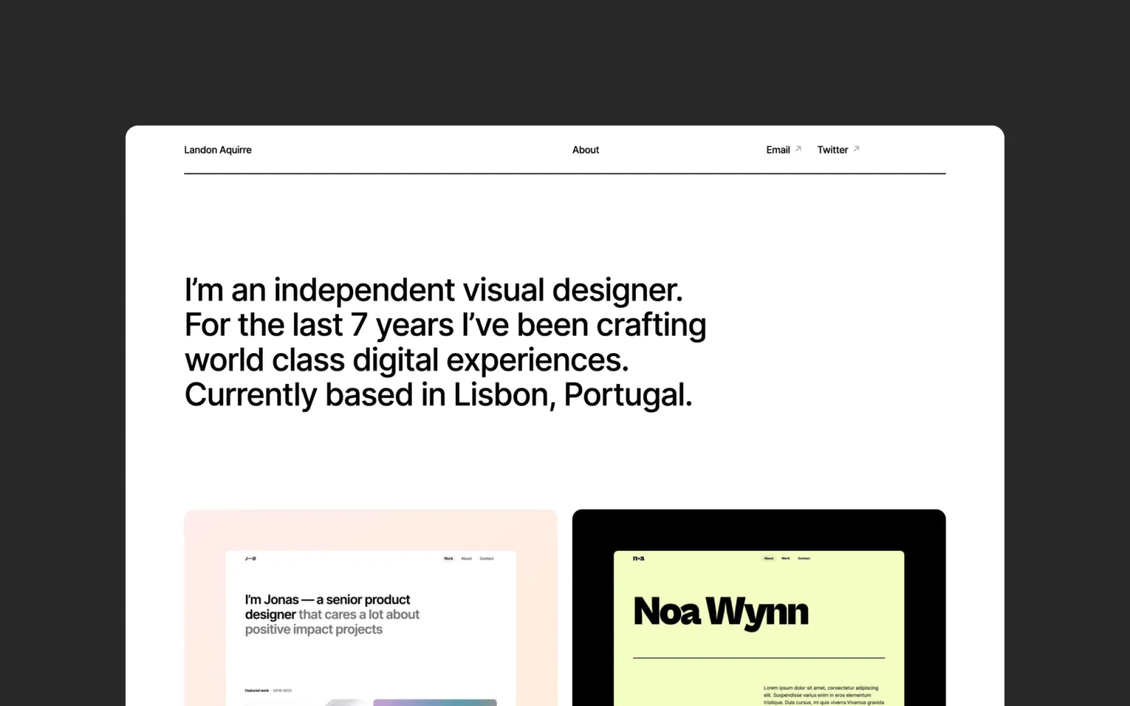 Landon Webflow template by Bryn Taylor