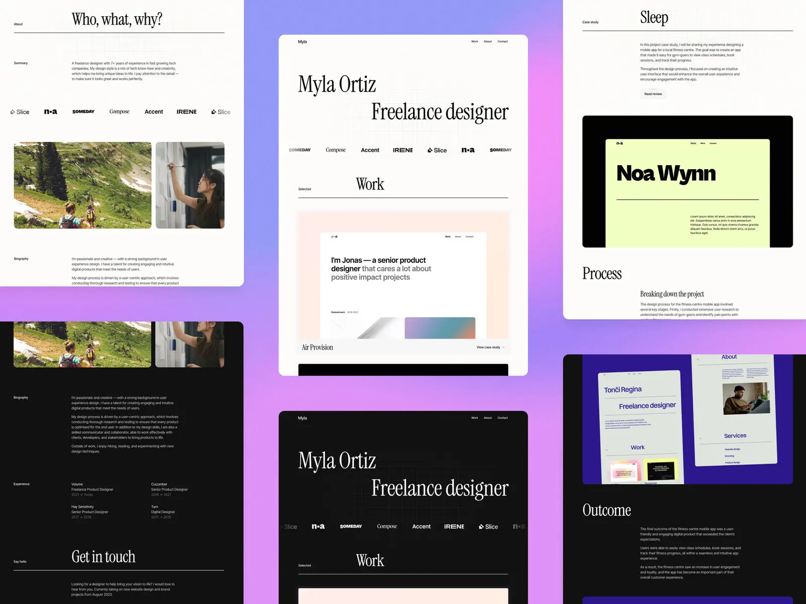 Offset Framer template