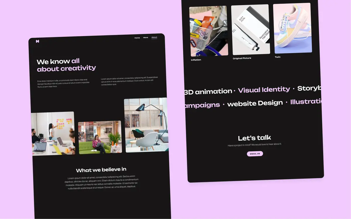 Awake Webflow template screenshot 3