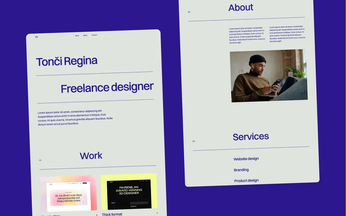 Accent Webflow template screenshot 3