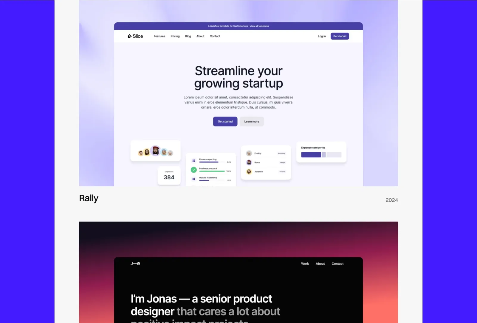 Format Framer template by Bryn Taylor