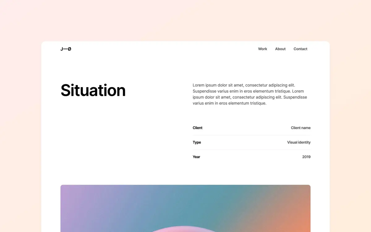 Jonas Webflow template screenshot 4