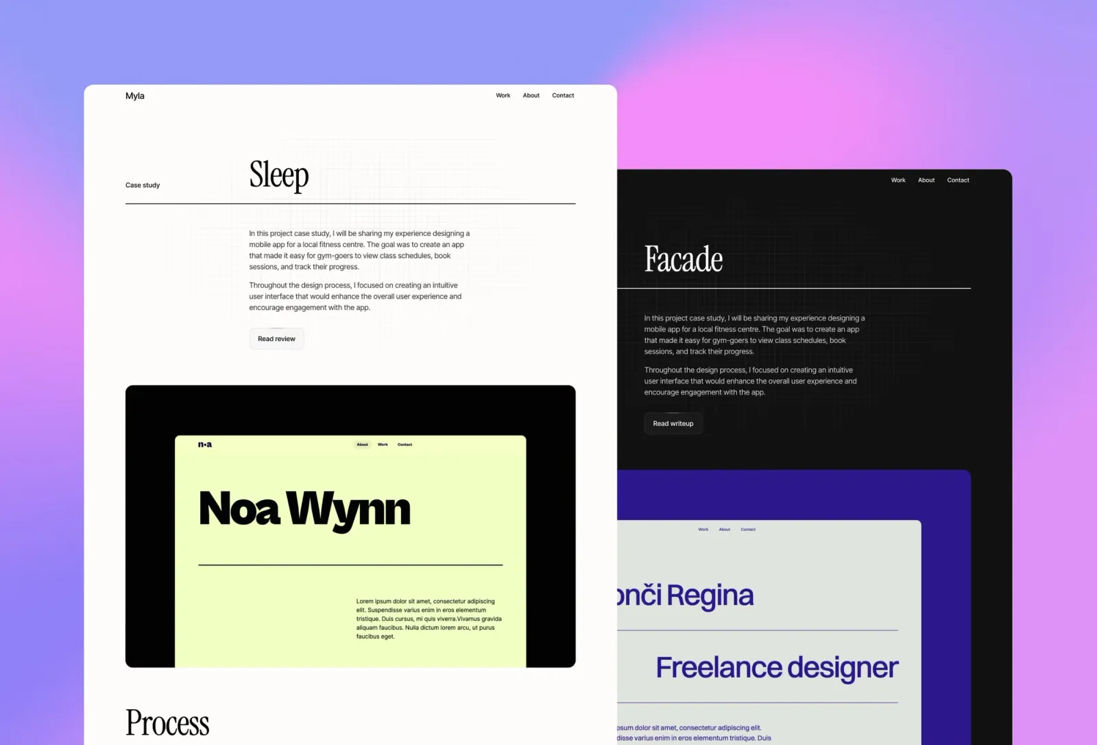Offset Framer template by Bryn Taylor