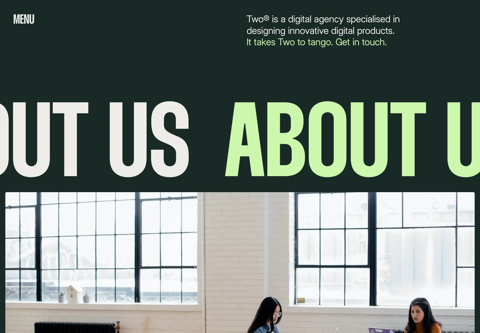 Two Webflow template