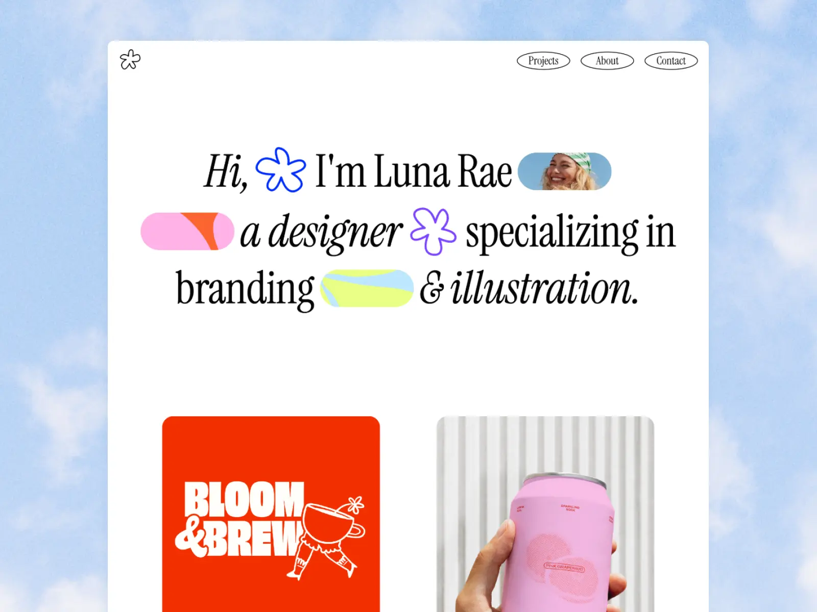 Luna Framer template