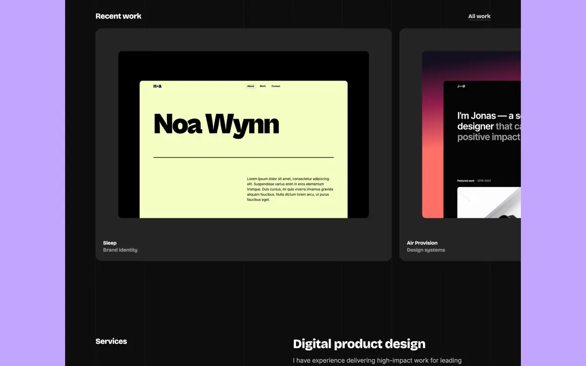 Lucide Webflow template screenshot 5
