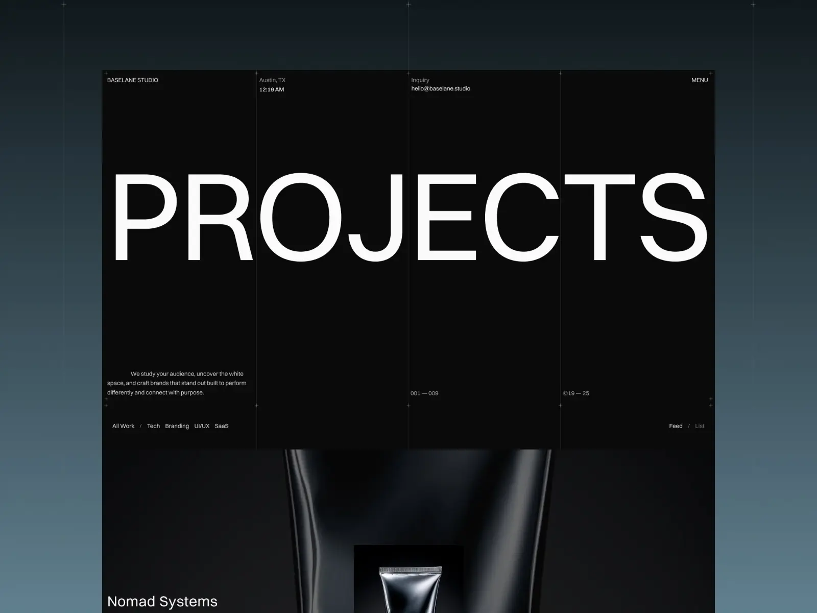 BASELANE Framer template