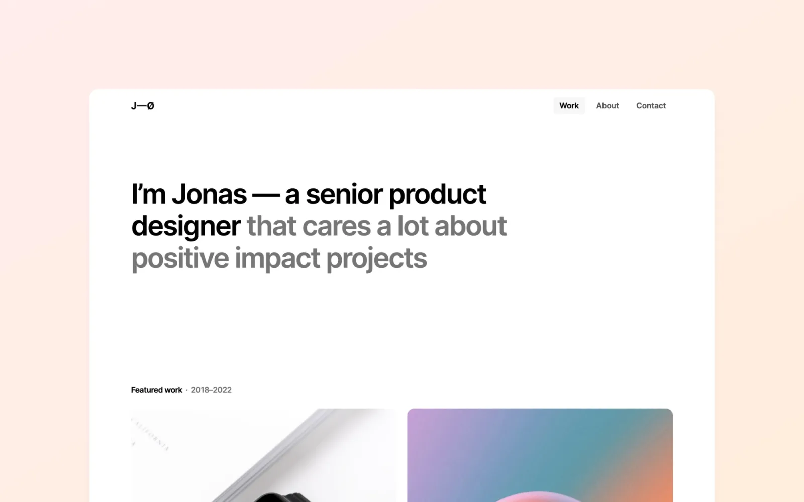 Jonas Webflow template by Bryn Taylor