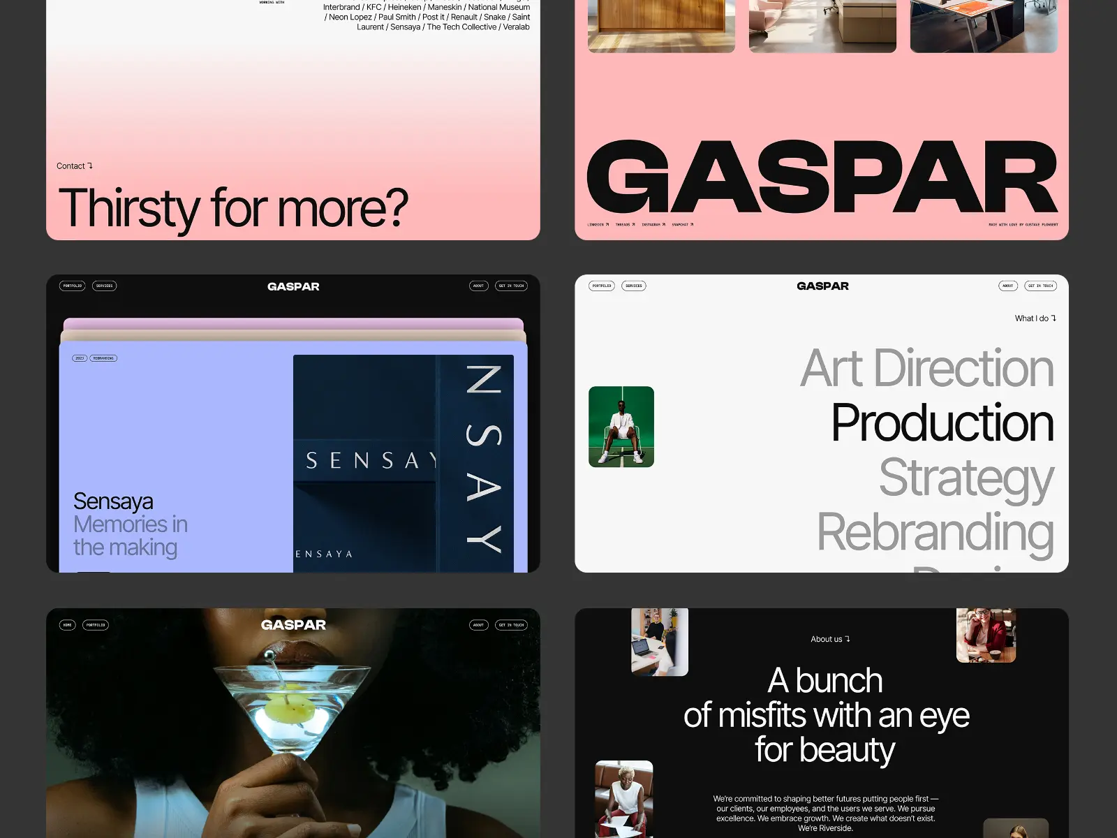 Gaspar Framer template