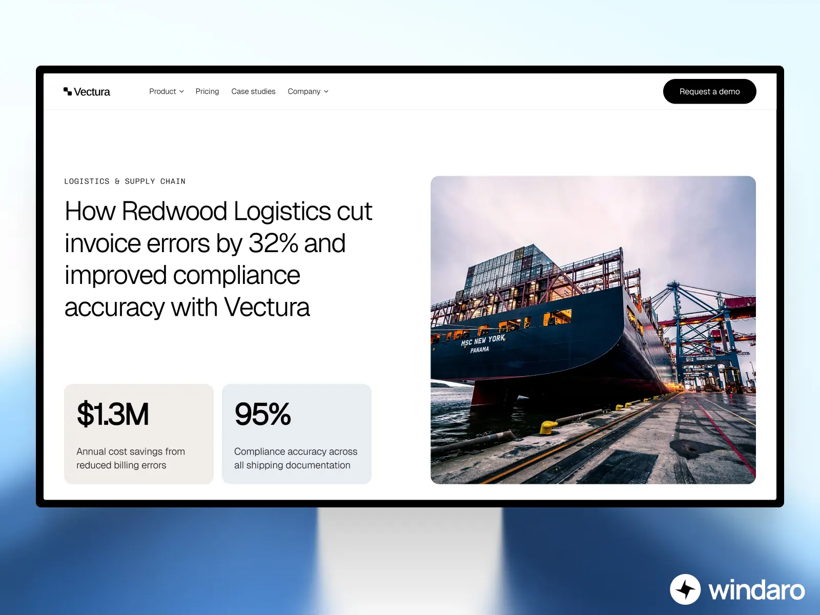 Vectura Framer template