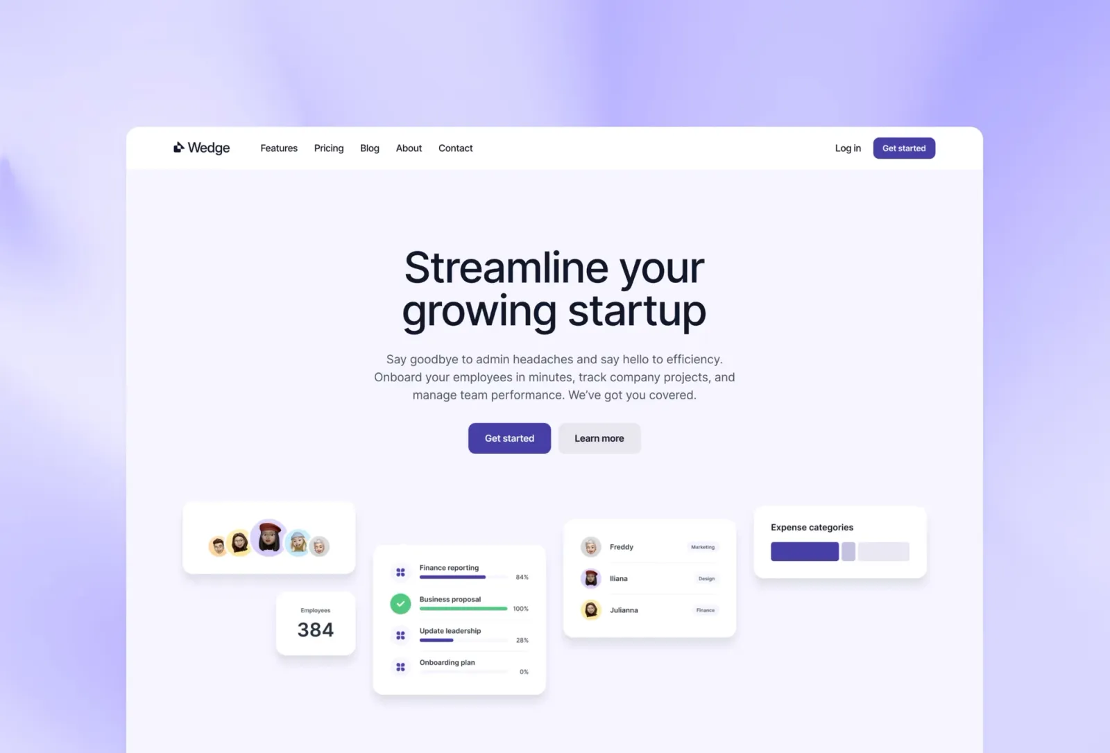 Wedge Framer template by Bryn Taylor