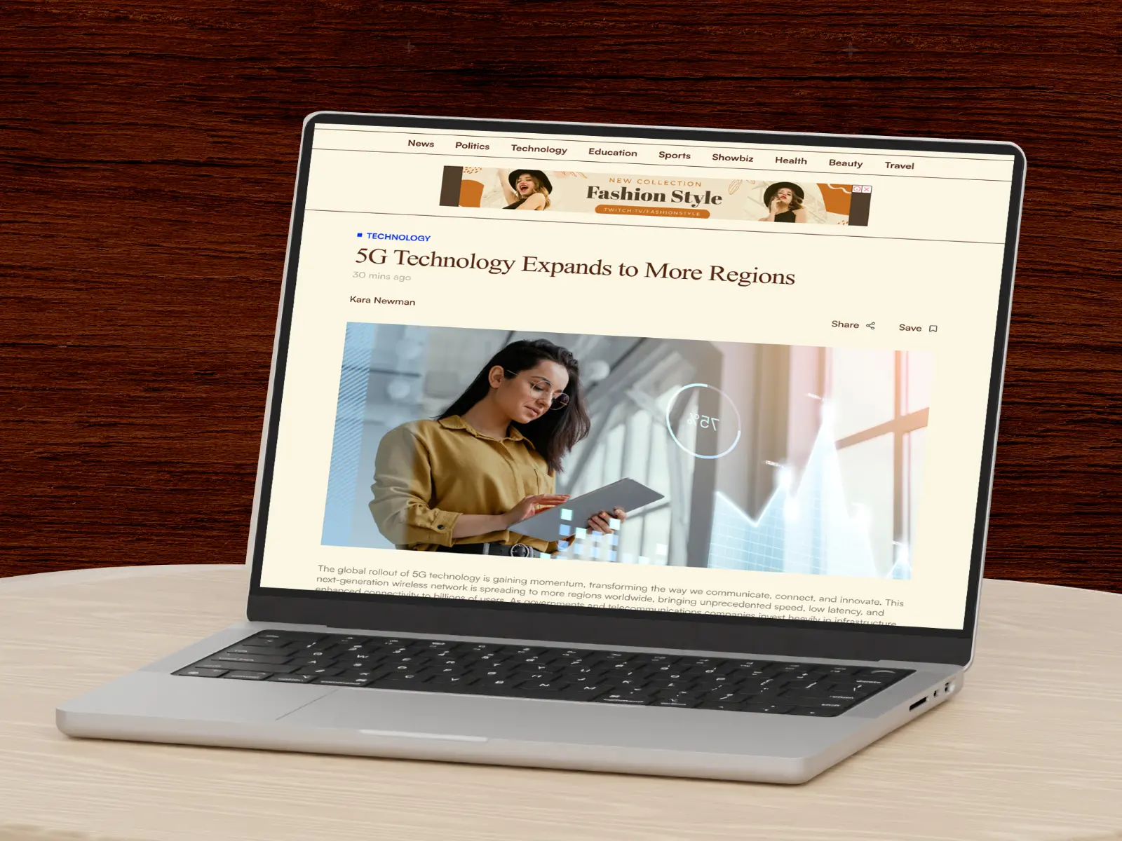 FeaturedTime Framer template