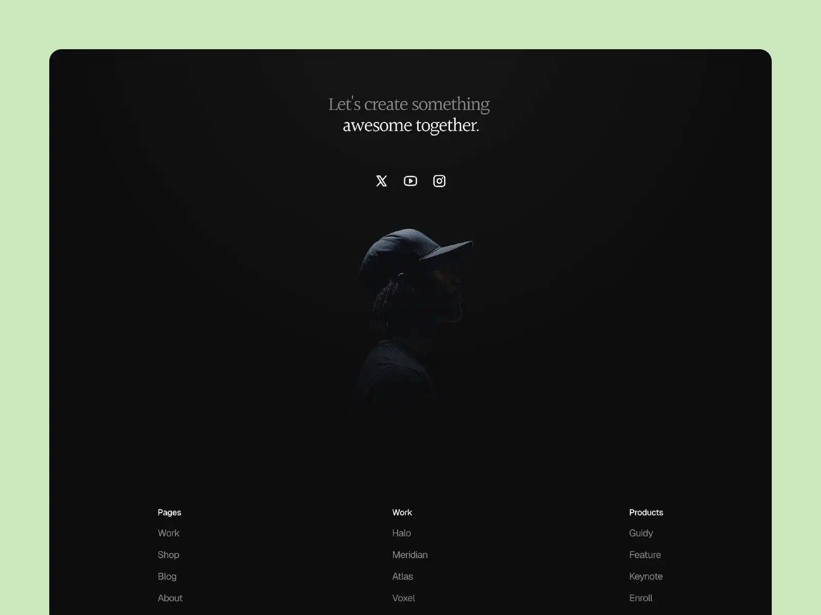 Refined Framer template