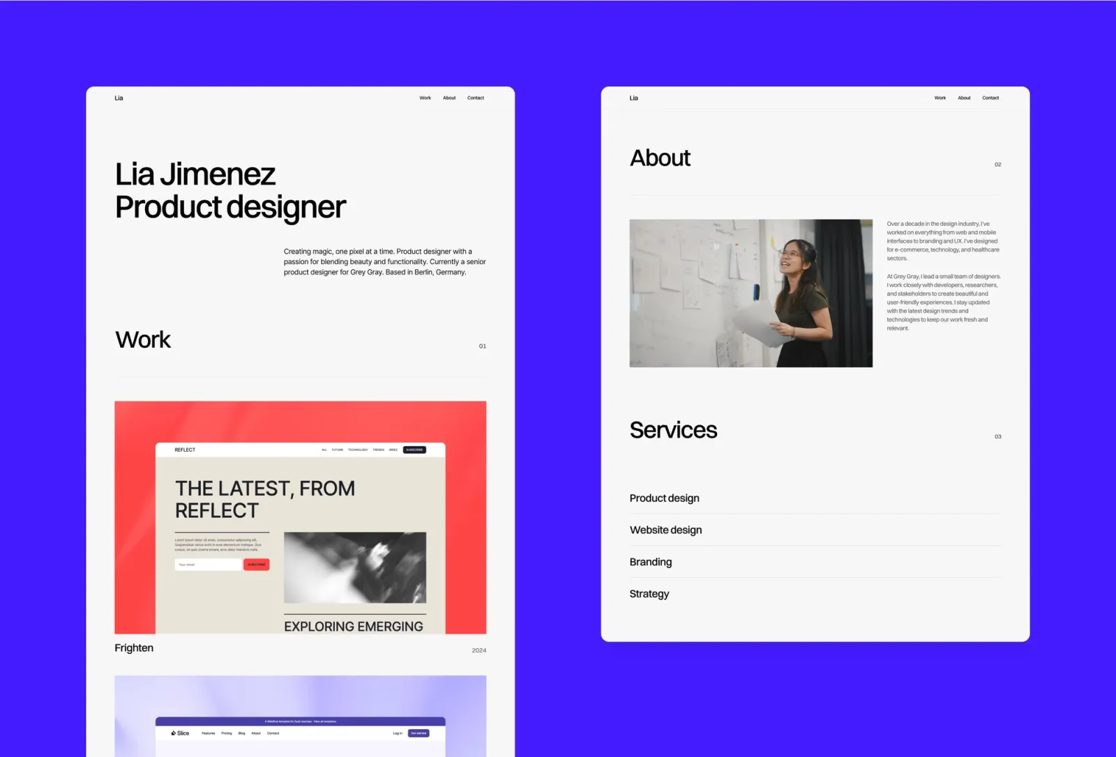 Format Framer template by Bryn Taylor