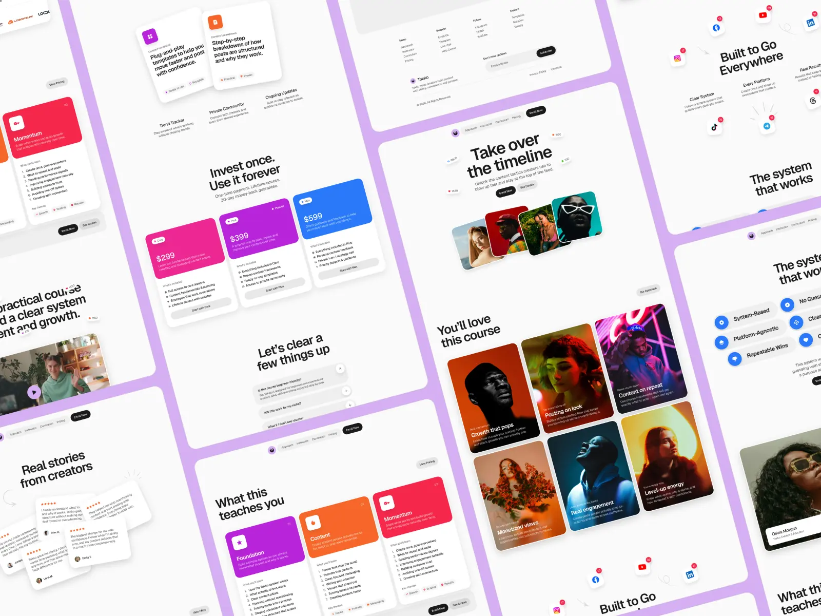 Tokko Framer template