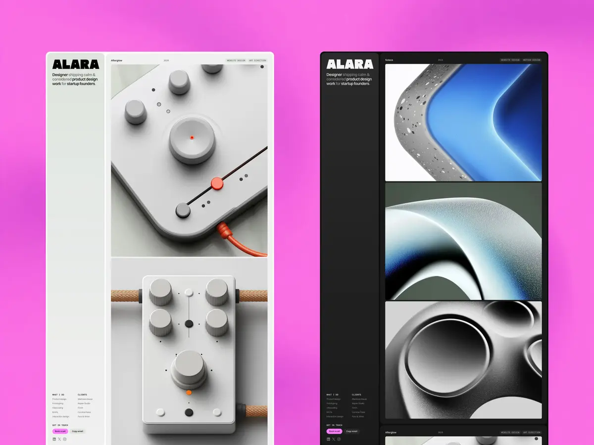 Alara Framer Template screenshot 3