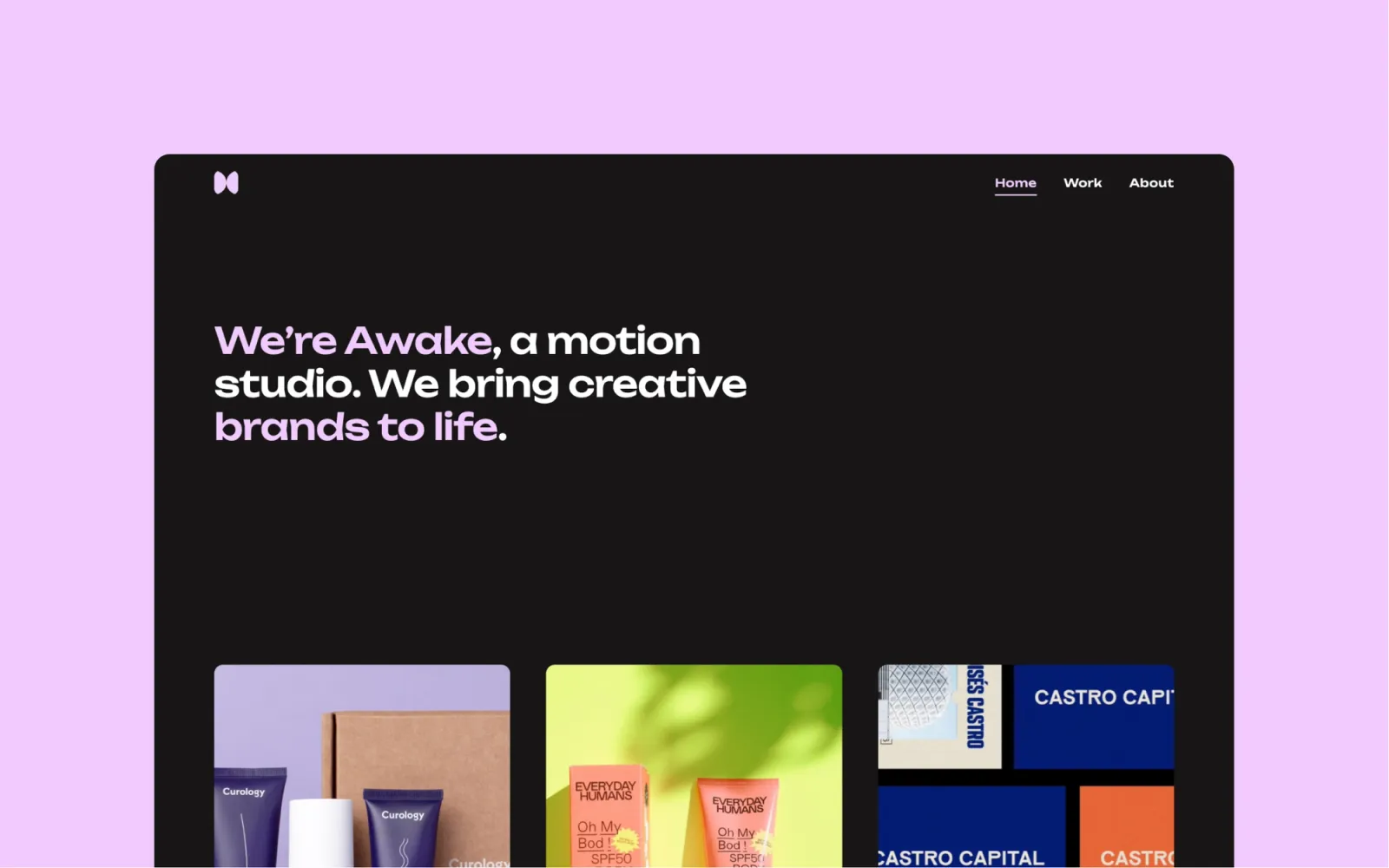 Awake Webflow template by Bryn Taylor