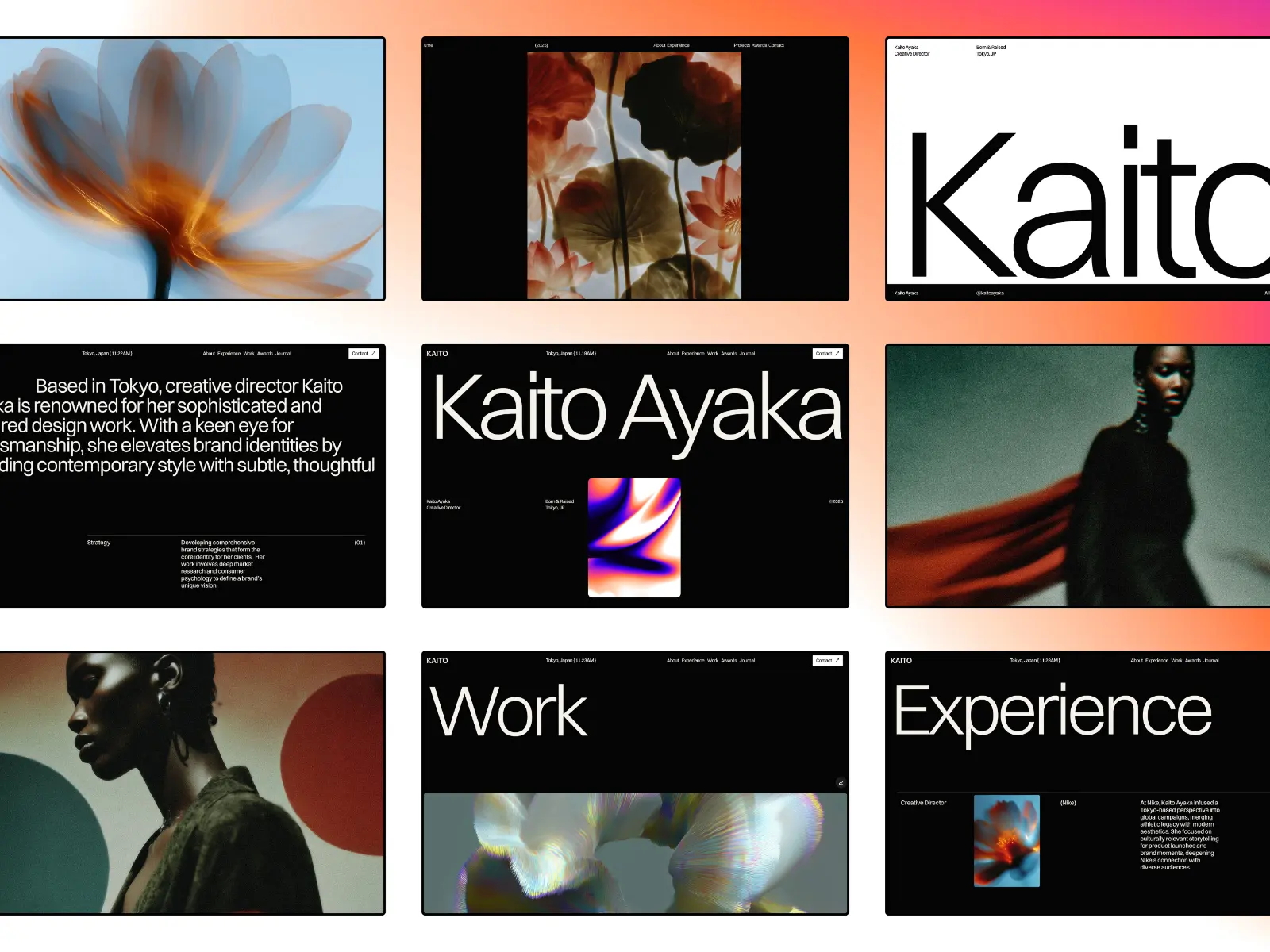 Ayaka Framer template