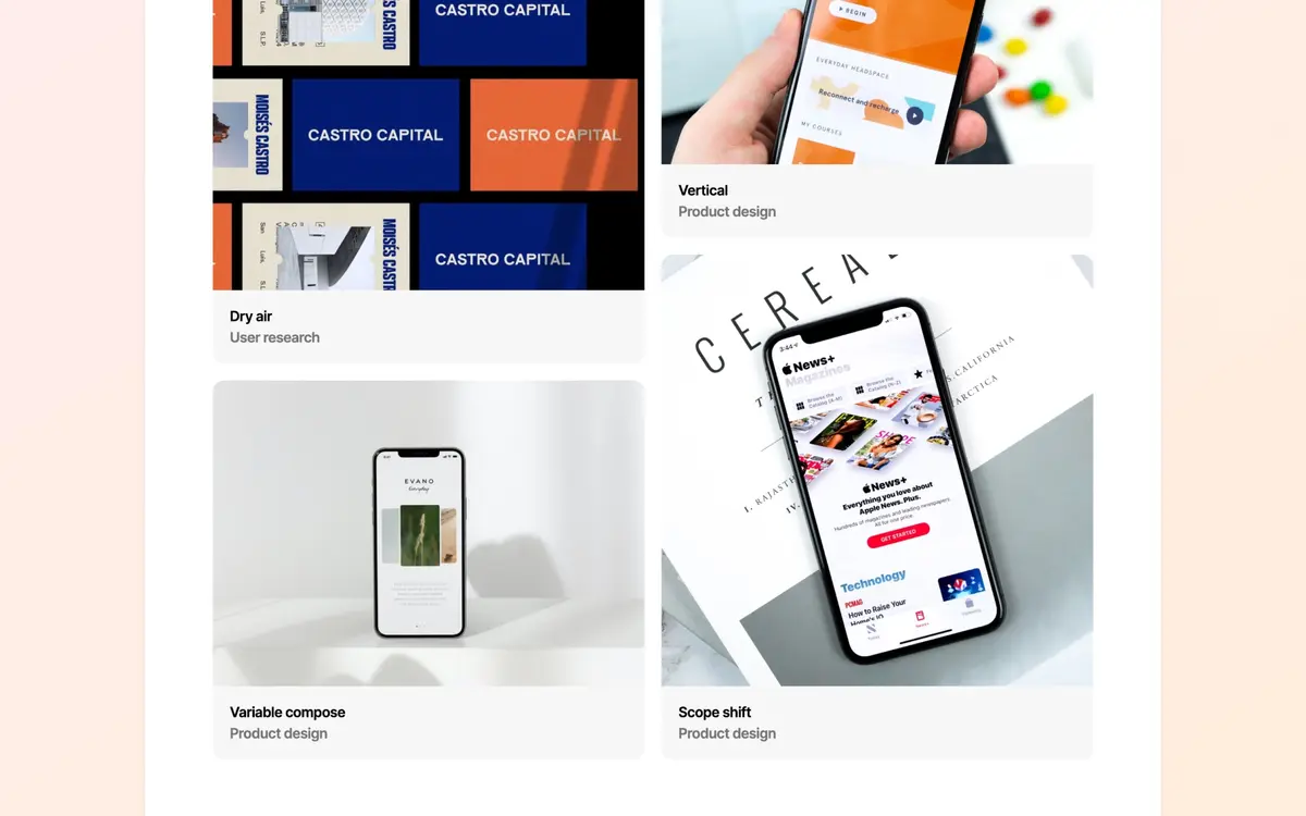Jonas Webflow template screenshot 2