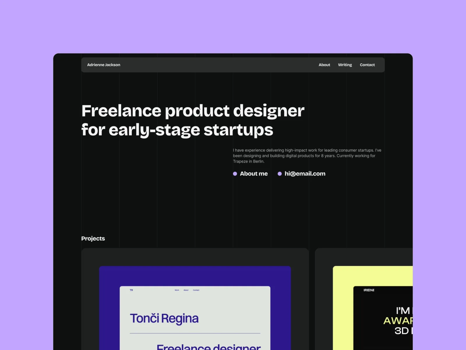 Lucid Framer template